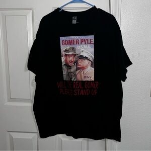 Men’s Gomer Pyle USMC Comedy Movie Military U.S. Marine Men's T-Shirt Black 2XL
